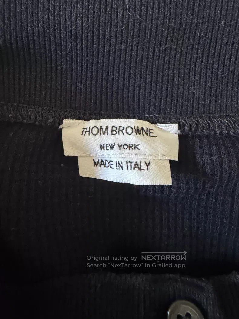 Thom Browne Thom Browne Navy blue sweatpants Size 25" / US 0 / IT 36 - 3 Thumbnail