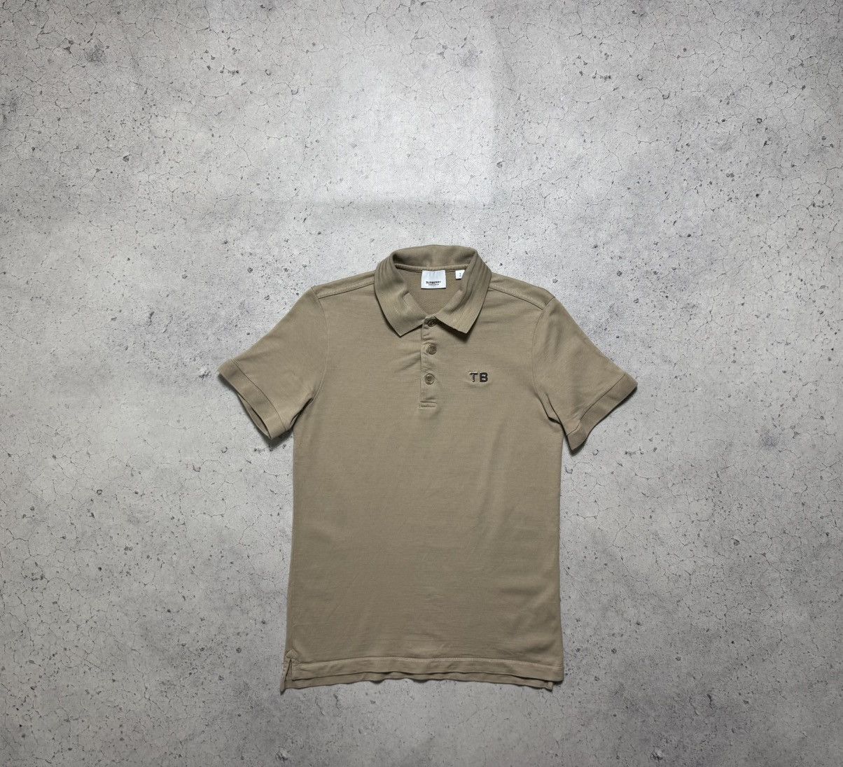 Burberry Burberry Luxury Polo Shirt Beige Size S Size US S / EU 44-46 / 1 - 2 Thumbnail