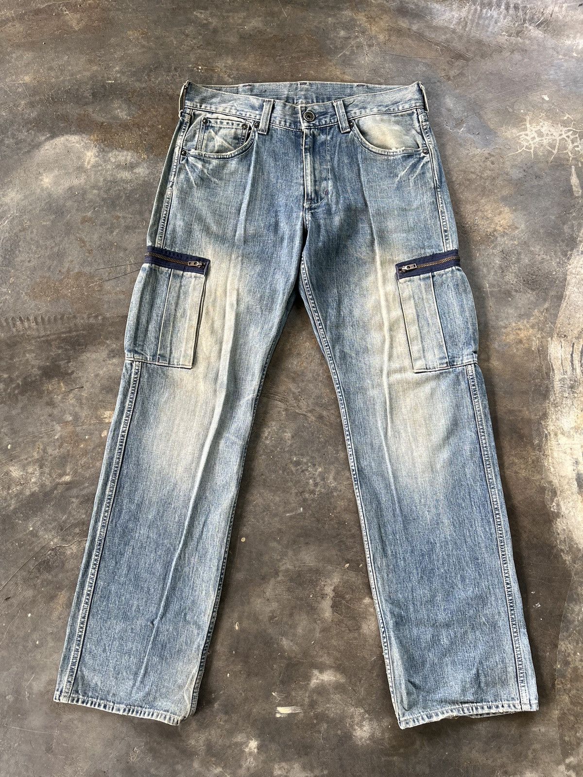 Levi's × Vintage Vintage Distressed Levis Workwear Size US 34 / EU 50 - 3 Thumbnail