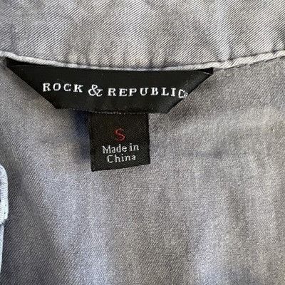 Rock & Republic Rock & Republic Sleeveless Shirt Blouse Size S Lace Up Neck Size S / US 4 / IT 40 - 11 Thumbnail