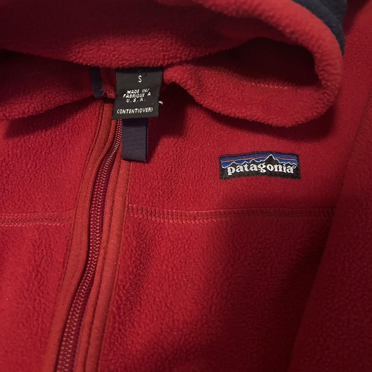 Patagonia Patagonia Red Fleece Jacket Size S Size US S / EU 44-46 / 1 - 3 Thumbnail