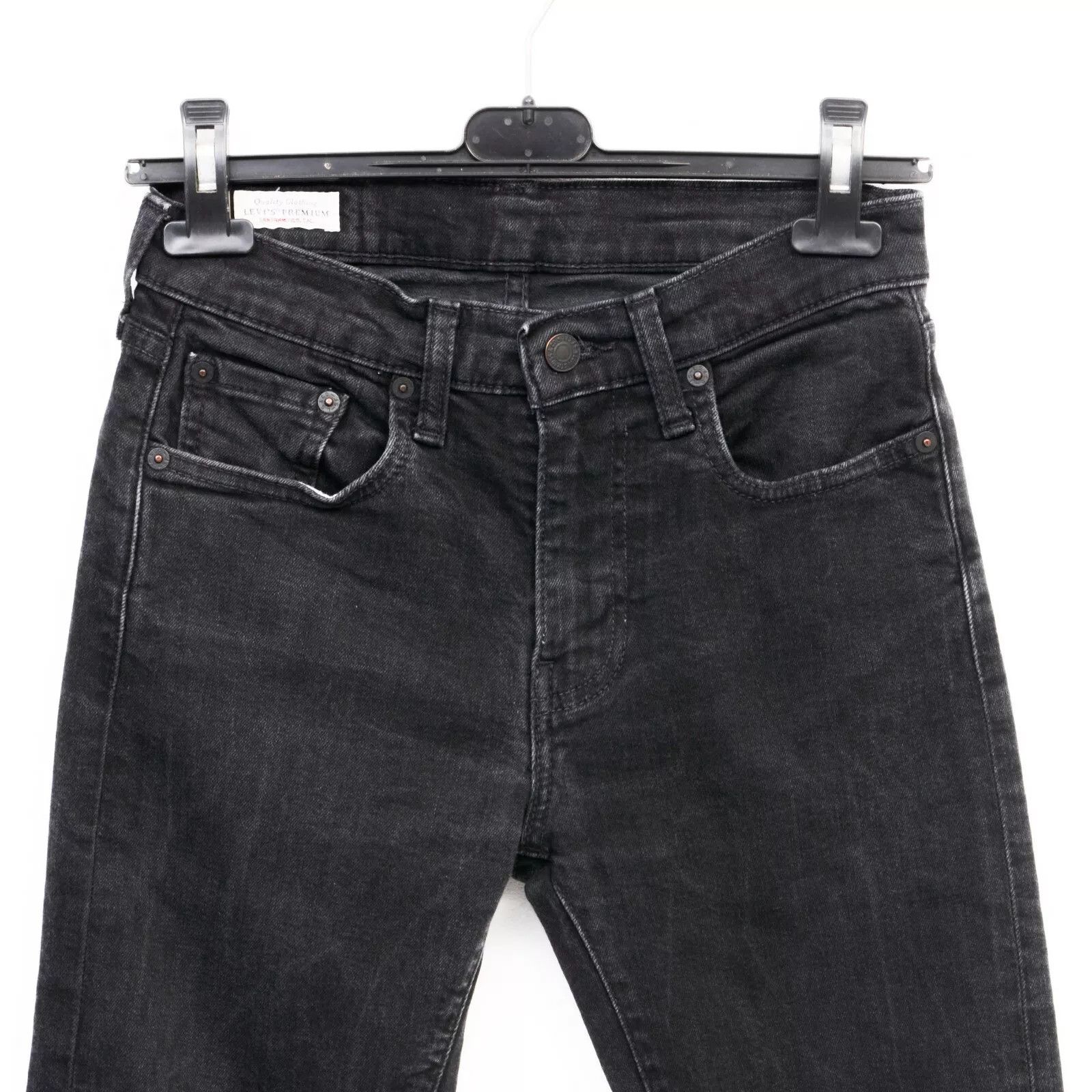 Levi's Big E Premium Skinny Women's W29 L32 Jeans Trousers Mid Rise Size 29" - 6 Thumbnail