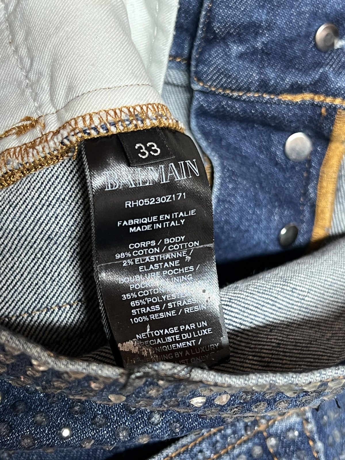 Balmain 17ss balmain denim Size US 34 / EU 50 - 9 Thumbnail