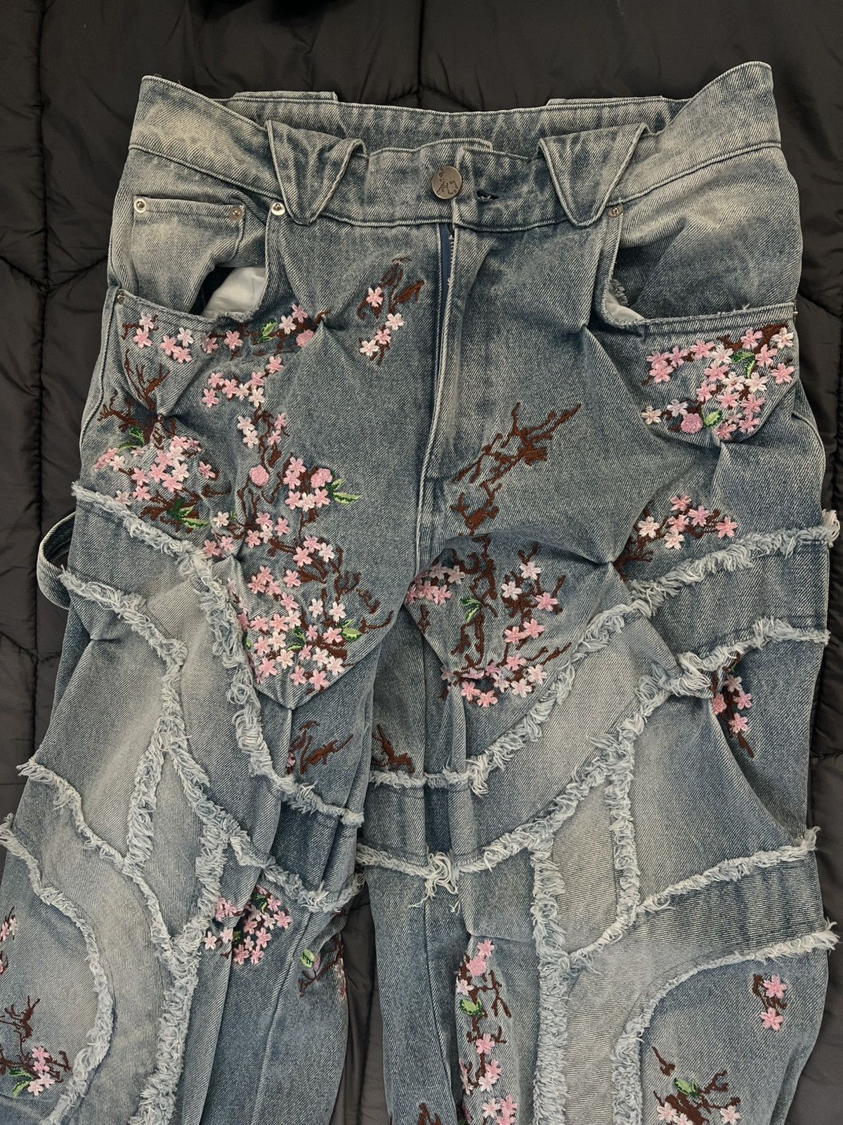 パンツ BADSON.US CHERRYBLOSSOM OVERGROWTHDENIM badson.us | CHERRY BLOSSOM 'OVERGROWTH' DENIM PANTS | Instagram