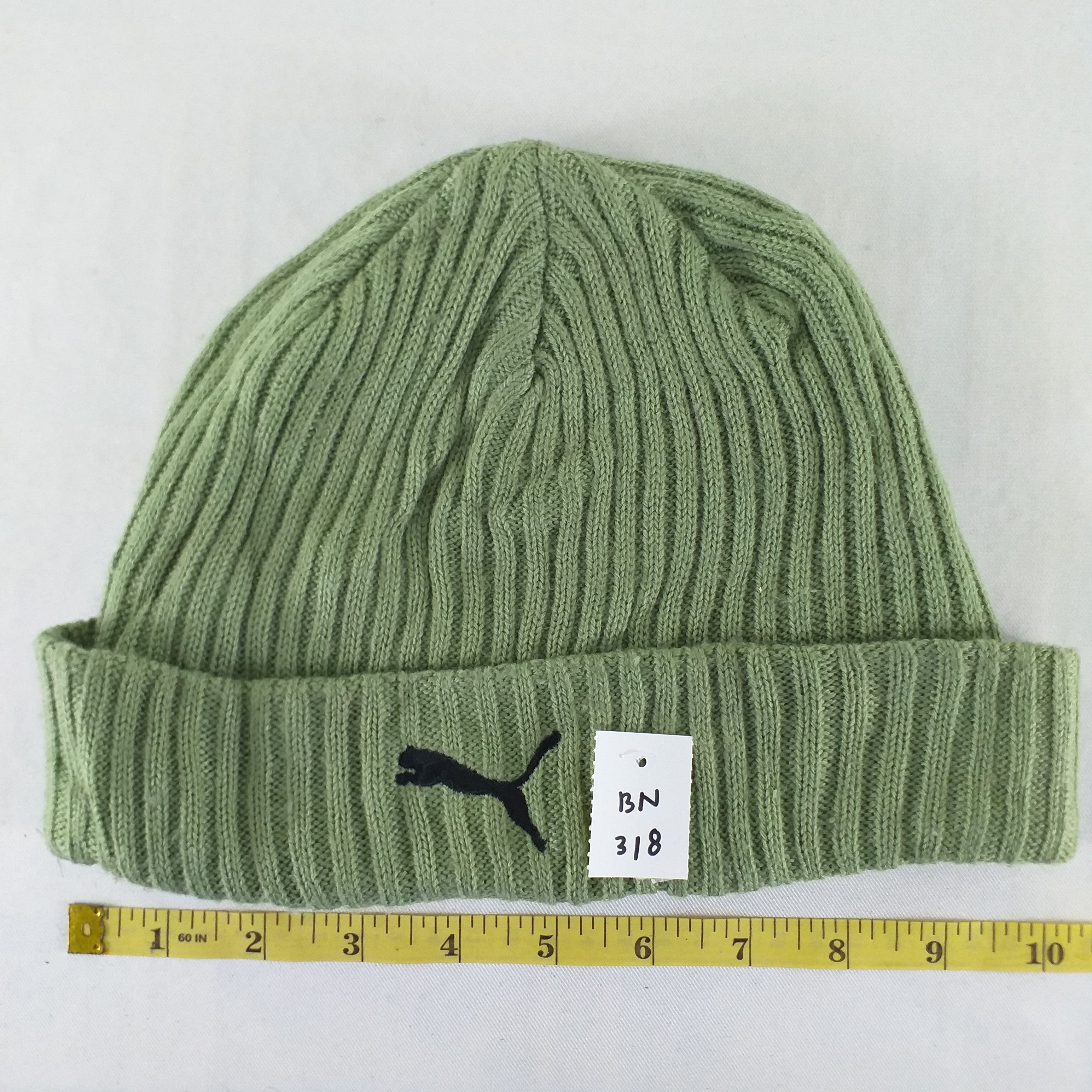 Puma Puma Logo Embroidery Snow Cap Hat Beanie -BN318 Size ONE SIZE - 3 Thumbnail