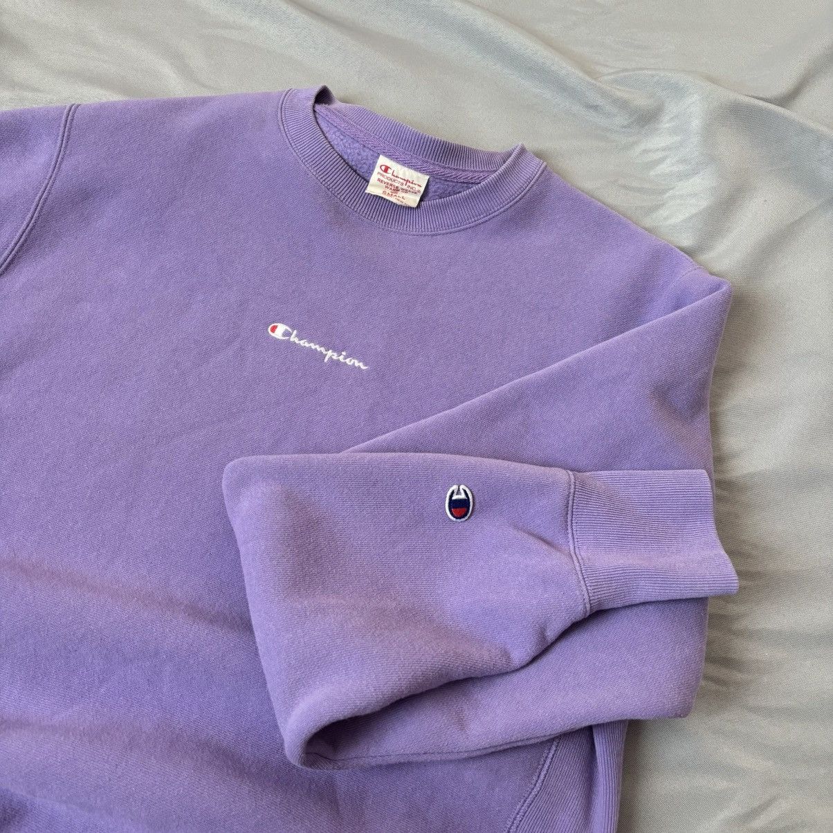 Champion Champion vintage sweatshirt small purple rare Size US S / EU 44-46 / 1 - 2 Thumbnail