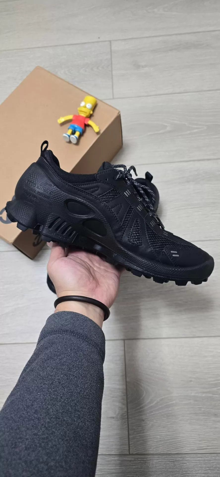 Ecco ecco Biom C Trail Black 44 OG Box Near Mint Shoes Size US 11 / EU 44 - 4 Thumbnail