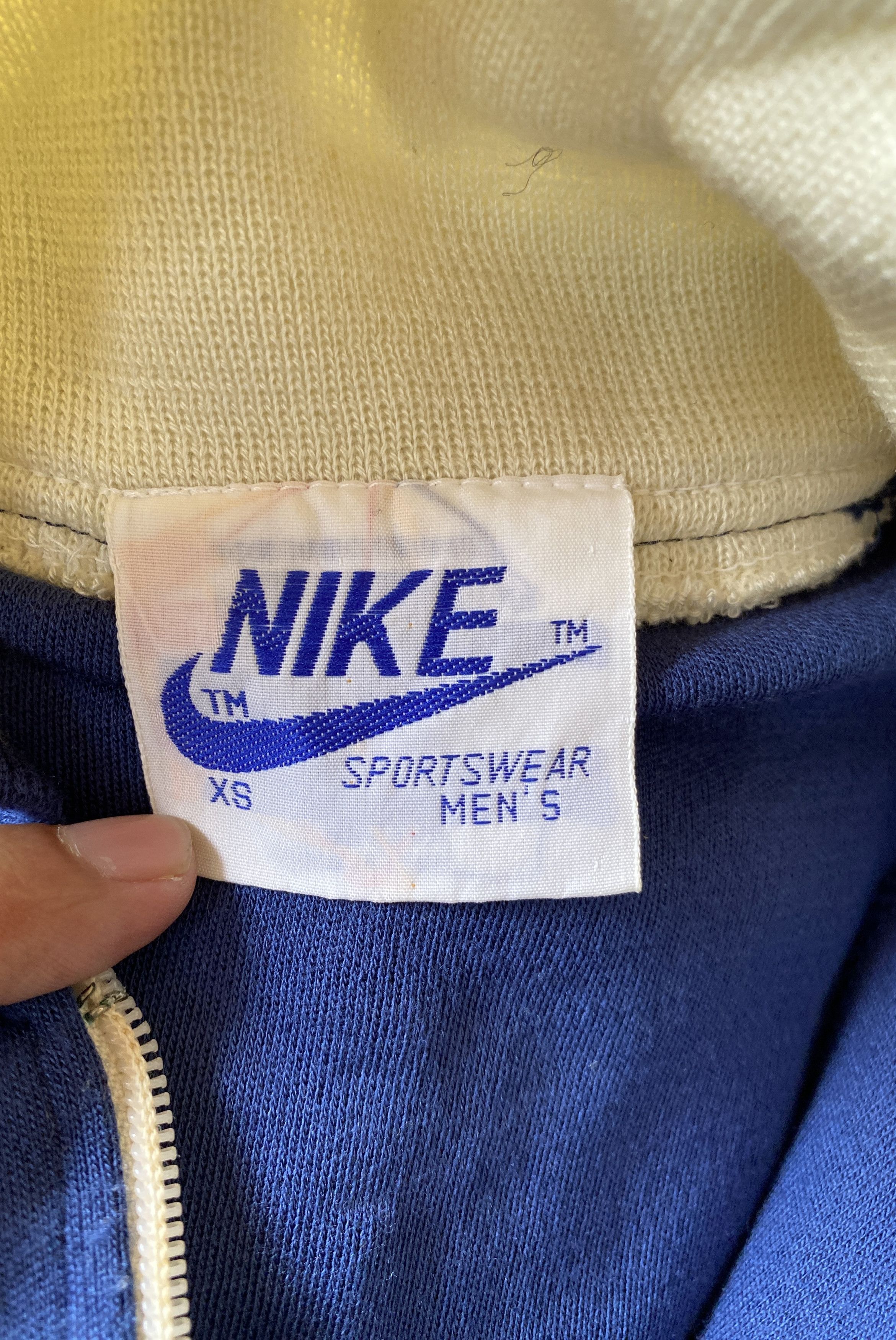 Nike × Vintage Y2K NIKE BLUE TAG SWEATER Size US XS / EU 42 / 0 - 7 Thumbnail