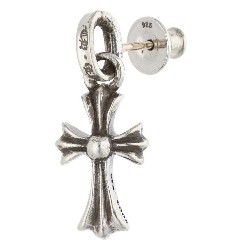 Chrome Hearts Chrome Hearts Baby Fat Silver Drop Earring Size ONE SIZE - 1 Thumbnail