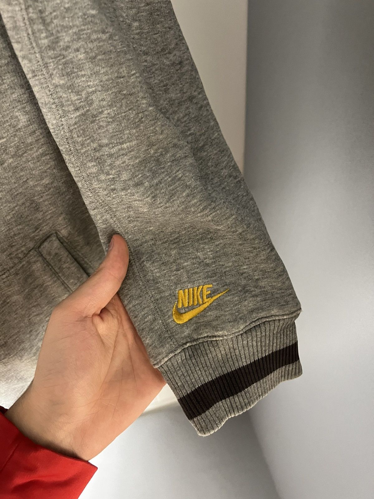 Nike VINTAGE NIKE BIG LOGO SWEATSHIRT DRILL SWOOSH RETRO Y2K 90s Size US XS / EU 42 / 0 - 10 Thumbnail