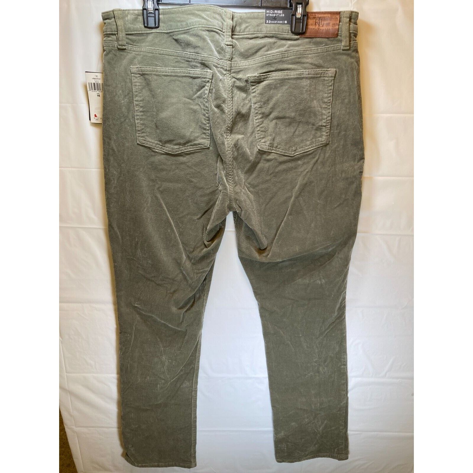 Lauren Ralph Lauren Ralph Lauren Women's Corduroy Mid-Rise Straight Pant Size 16 Size 38" / US 16 / IT 52 - 5 Thumbnail