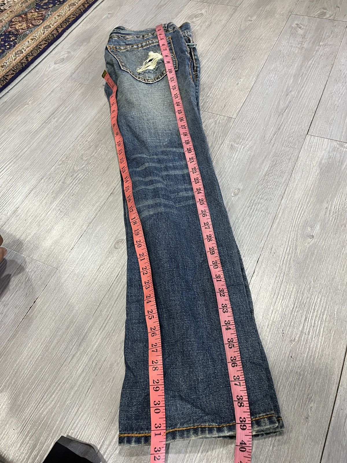 Hysteric Glamour RARE Distressed Denim Chortie vintage Size US 30 / EU 46 - 11 Thumbnail