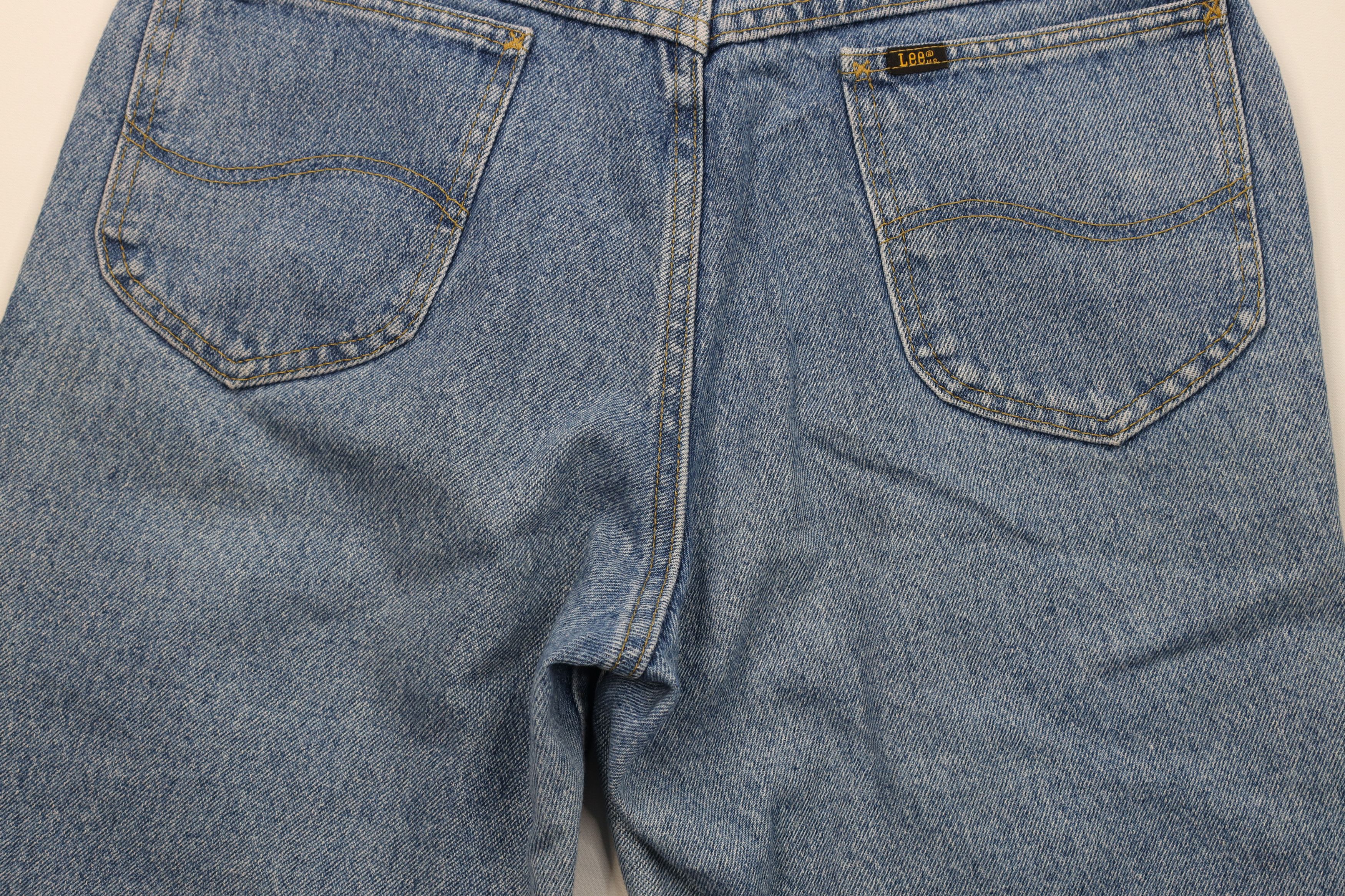 Lee Vintage 90s Lee Fit Denim Jean Shorts Jorts Blue Cotton USA Size US 32 / EU 48 - 9 Thumbnail