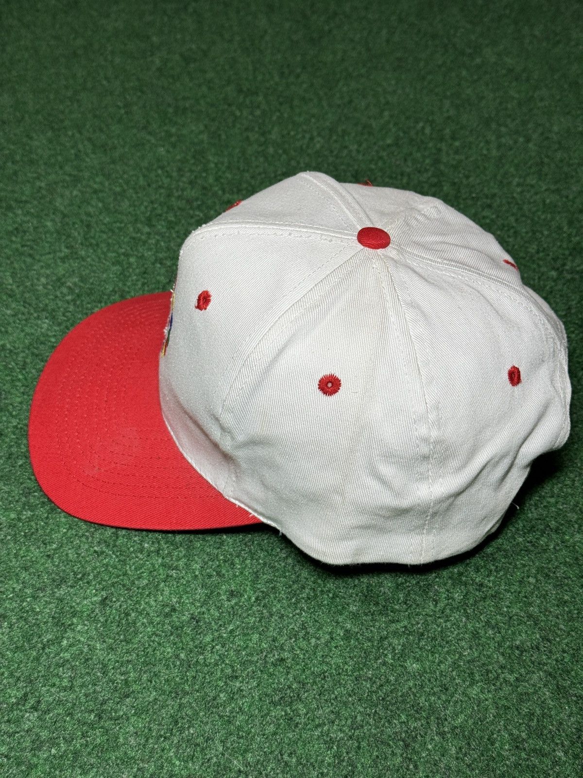 Vintage Vintage Twister 80s 90s Retro Board Game Promo Snapback Hat Size ONE SIZE - 4 Thumbnail