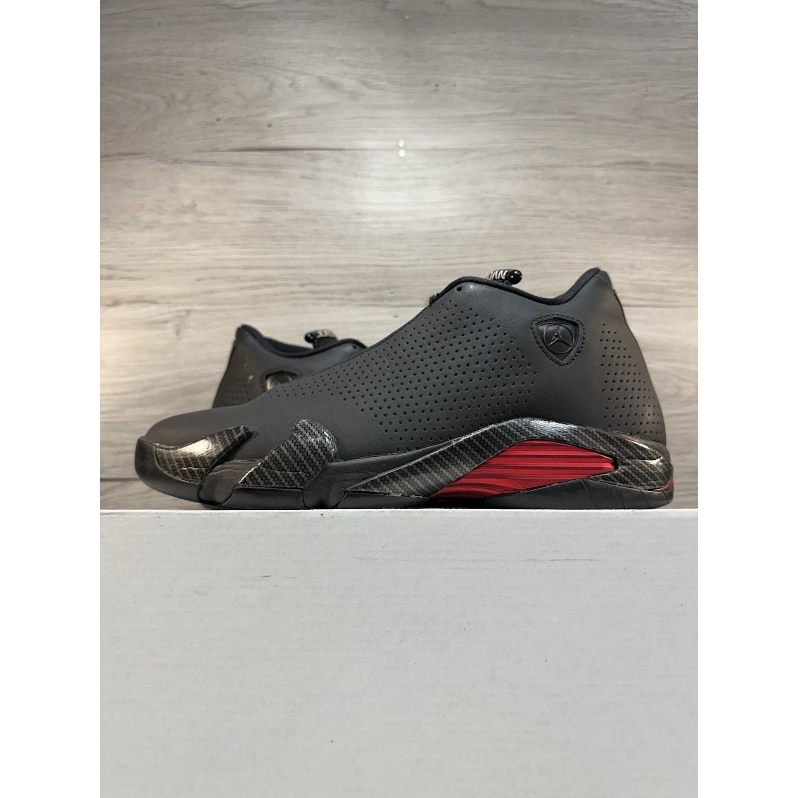 Air Jordan 14 Retro SE Black Ferrari - Size 10