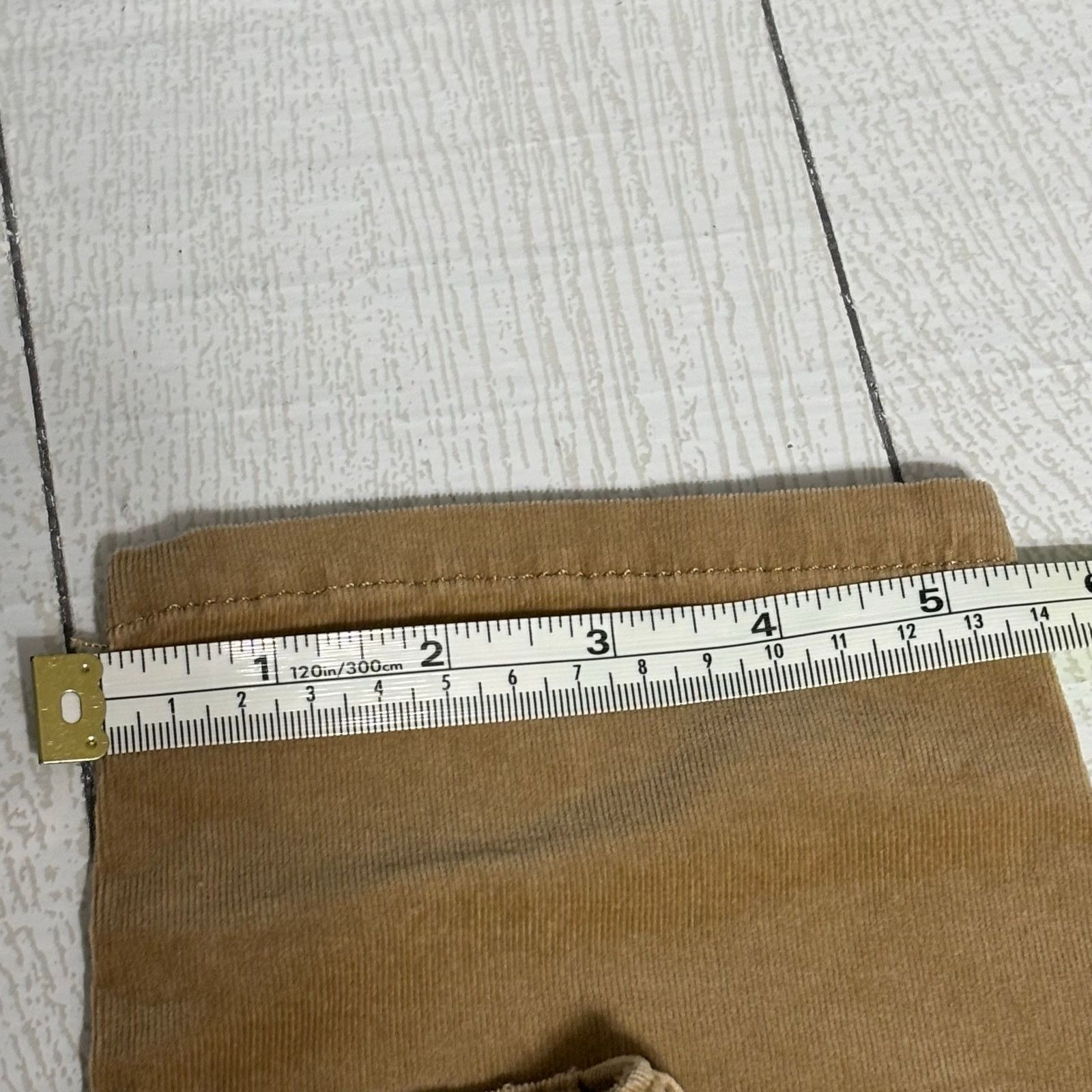Madison Madison Petite Brown Corduroy Pants Size 6P Size 28" / US 6 / IT 42 - 5 Thumbnail