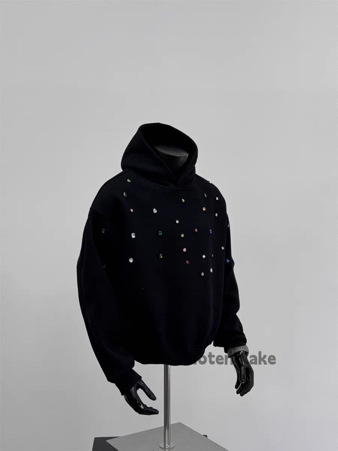Designer Washed faded cleanfit yuppie y2k hiphop hoodie Size US M / EU 48-50 / 2 - 7 Thumbnail