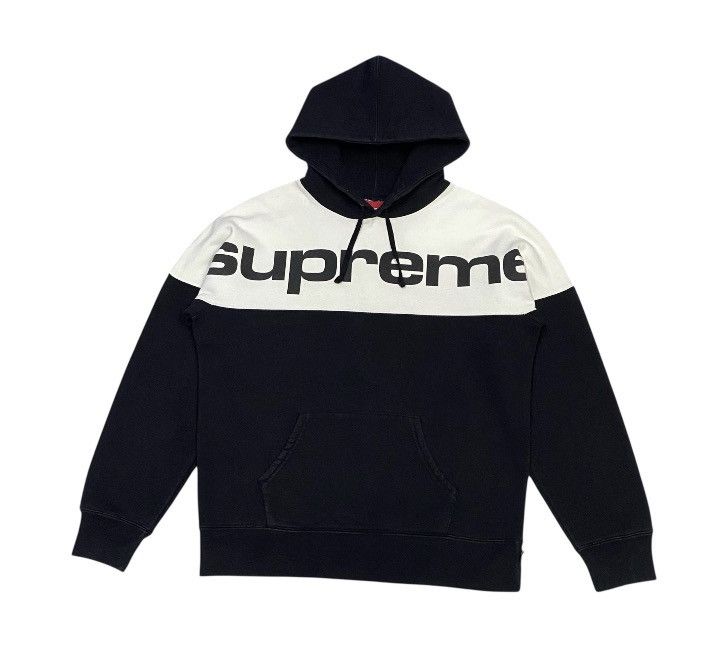 Supreme Supreme FW17 Blocked Hoodie Size US M / EU 48-50 / 2 - 1 Thumbnail