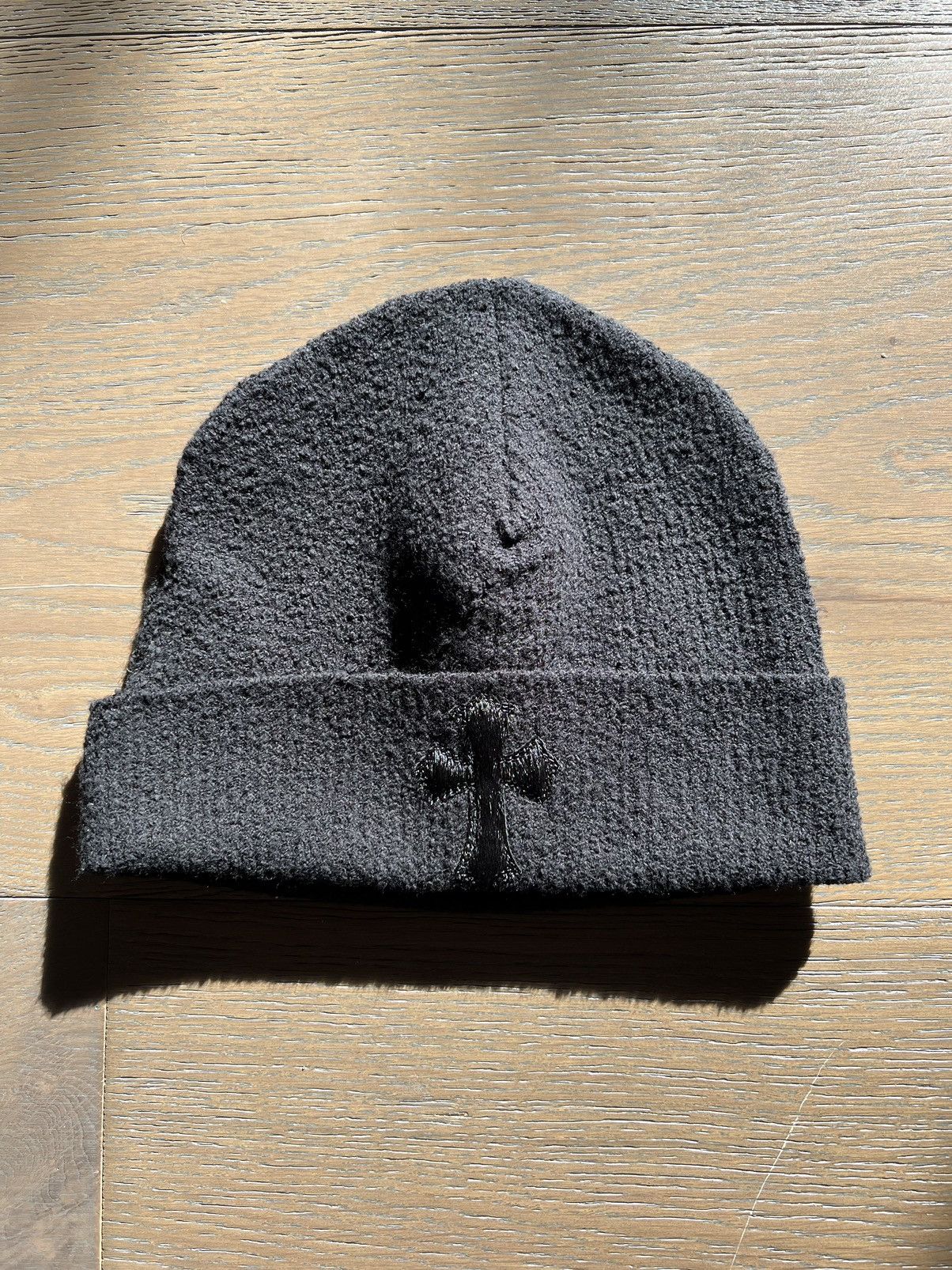 Chrome Hearts Chrome Hearts Pony Hair Cross Patch Beanie Size ONE SIZE - 1 Thumbnail
