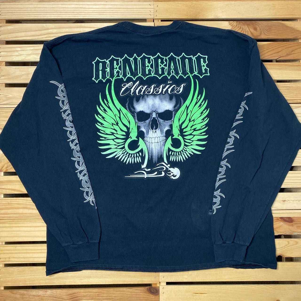 Other Renegade Classics Black Y2K Biker Tee Size 2XL Size US XXL / EU 58 / 5 - 1 Thumbnail