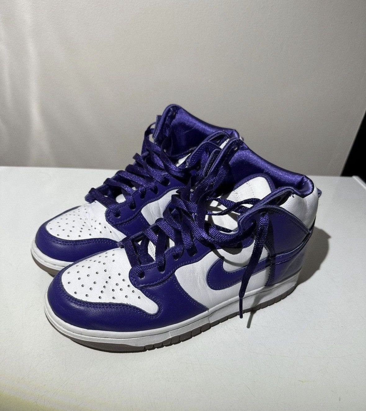 Nike Nike Dunk High Varsity Purple Size US 8 / EU 41 - 1 Thumbnail