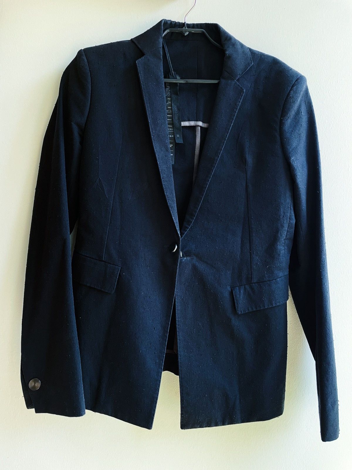 Boris Bidjan Saberi Boris Bidjan Suit 1 Black Jacket Size 46S - 8 Thumbnail