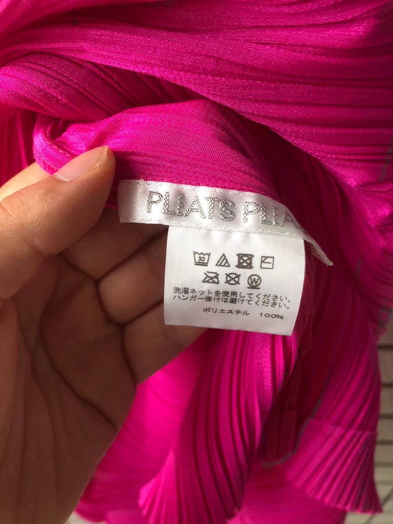 Issey Miyake issey miyake size:3 Pink long-sleeved top Size XXS / US 00 / IT 34 - 2 Thumbnail