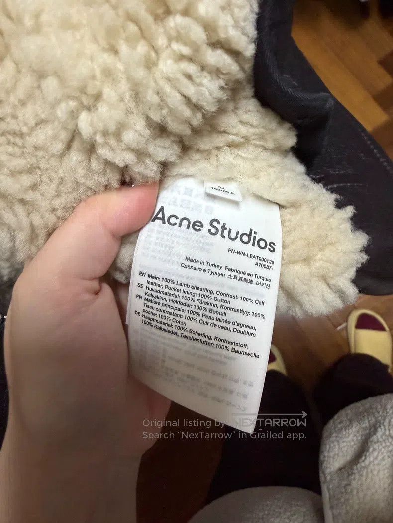 Acne Studios Acne Studios Fur and leather combination Size XXS / US 00 / IT 34 - 3 Thumbnail