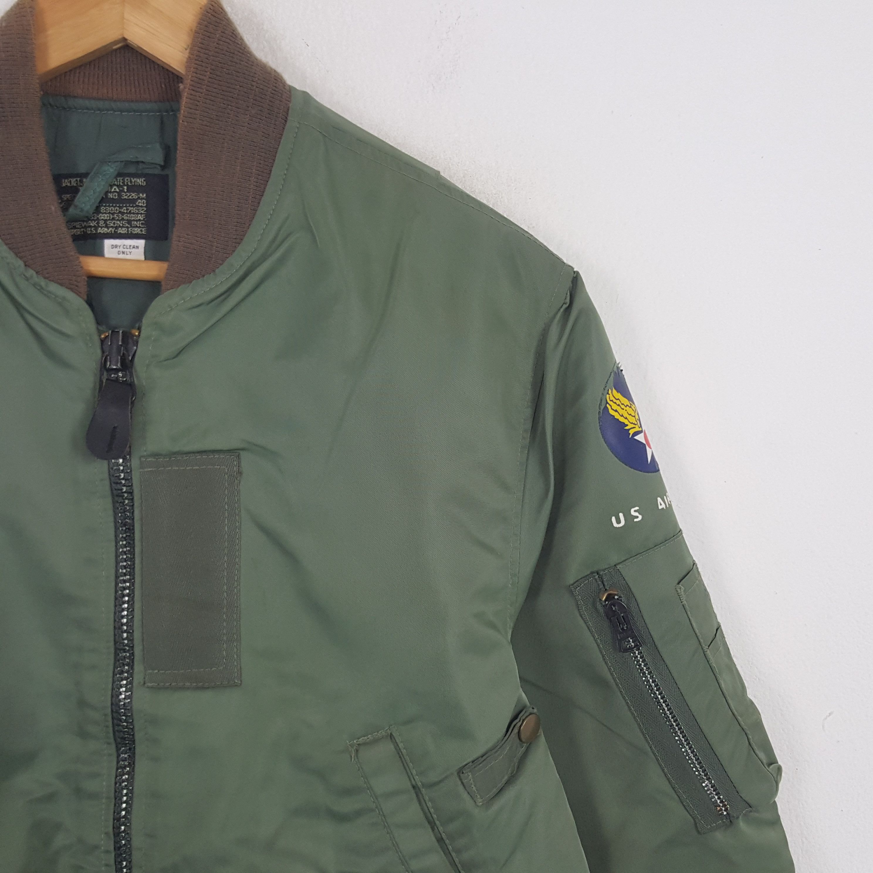 If Six Was Nine × Vintage Vintage Us Air Force Utility Style Bombers Jacket Size US L / EU 52-54 / 3 - 5 Thumbnail
