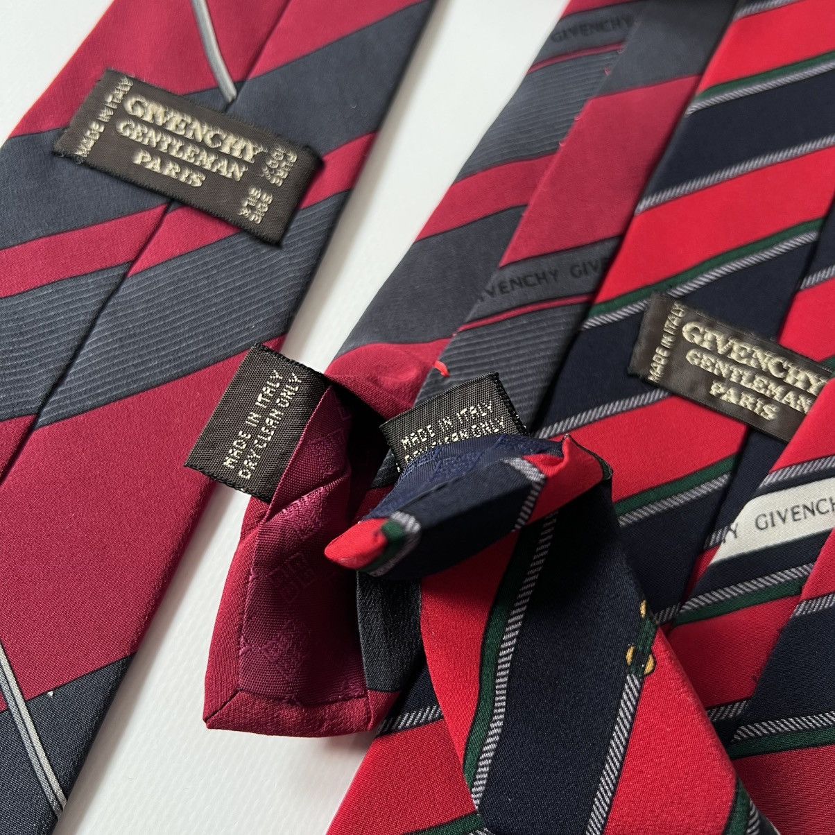 Givenchy × Vintage Vintage Givenchy Gentleman silk tie x 2 set Size ONE SIZE - 5 Thumbnail