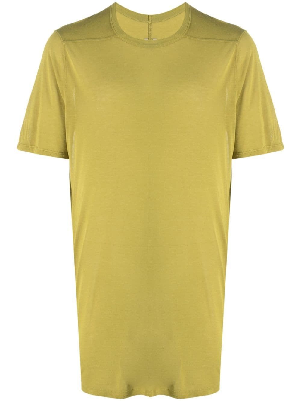 Rick Owens o1y0325 Crewneck T-Shirt in Acid Green Size US S / EU 44-46 / 1 - 1 Thumbnail