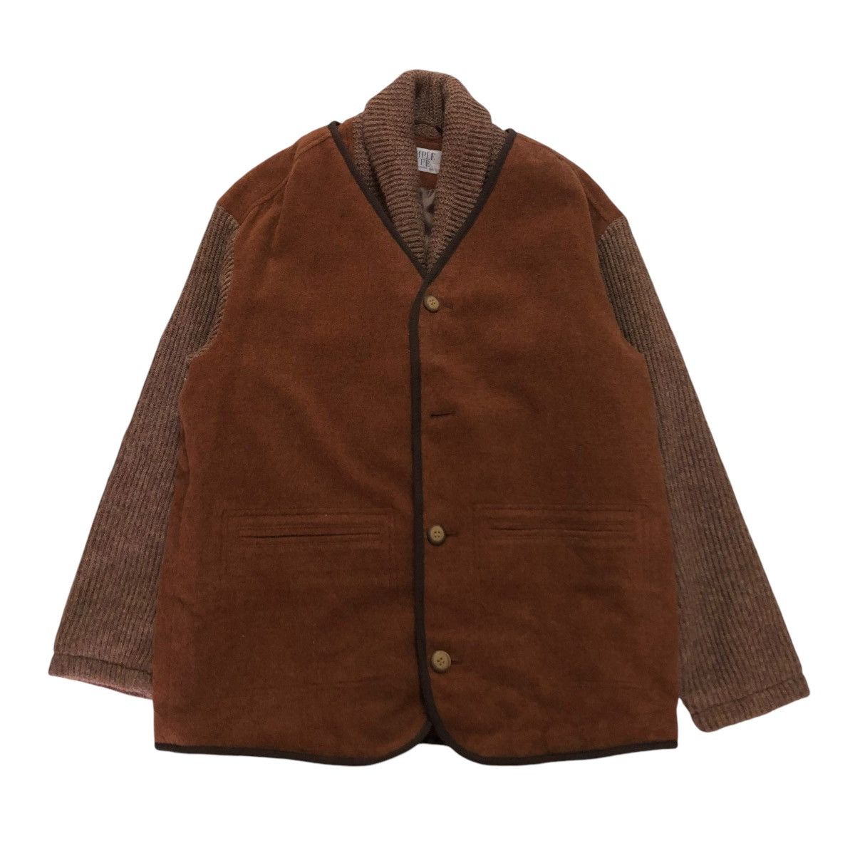 Japanese Brand 🔥VINTAGE BUTTON JACKET SIMPLE LIFE JAPAN ISSEY MIYAKE Size US M / EU 48-50 / 2 - 1 Thumbnail