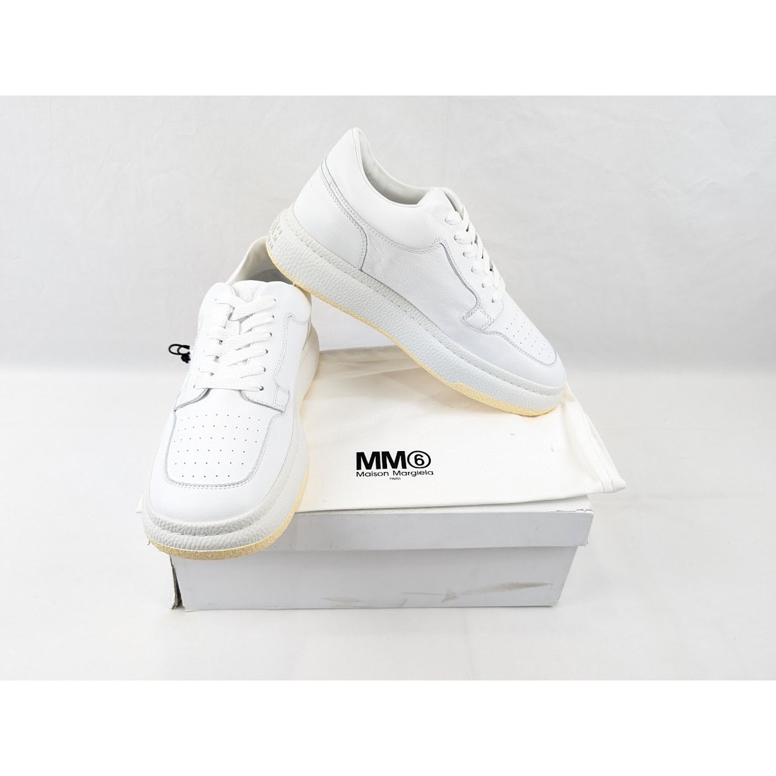 Maison Margiela o1rshd1 Low-Top Sneakers in White Size US 12 / EU 45 - 18 Thumbnail