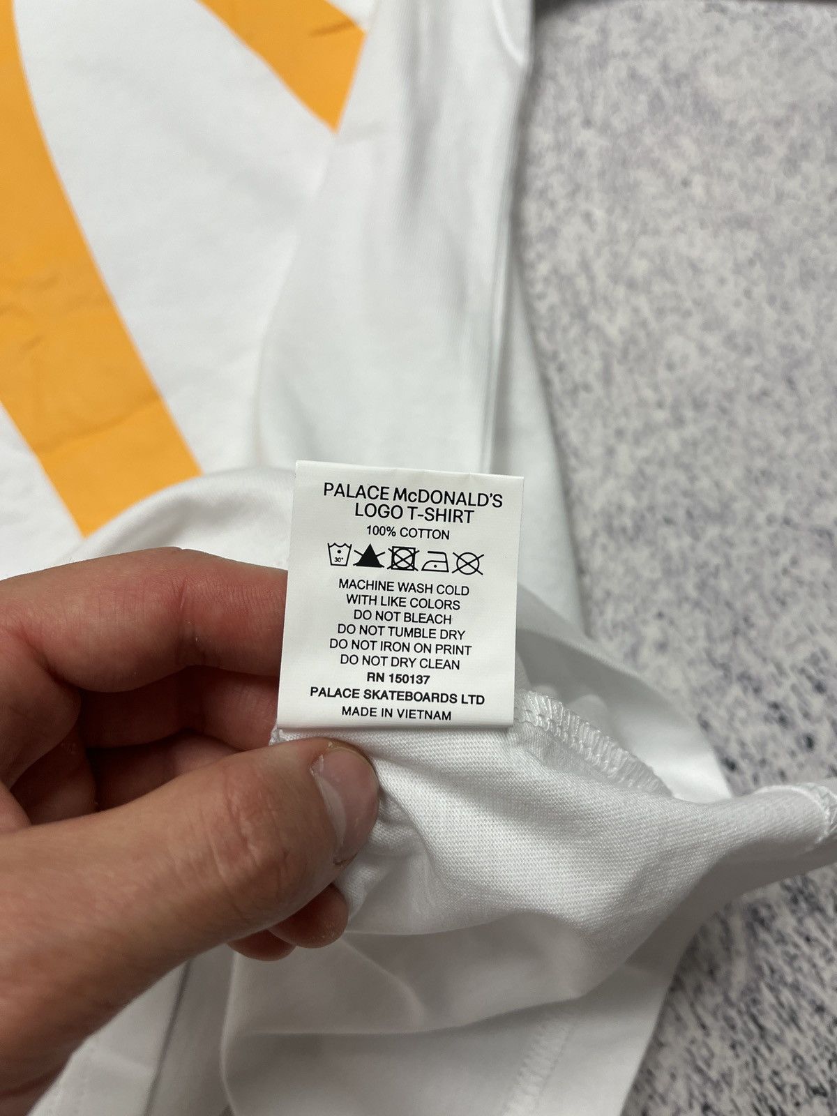 Palace Palace McDonald’s Big Logo T Shirt White Tee Rare Skateboard Size US L / EU 52-54 / 3 - 7 Thumbnail
