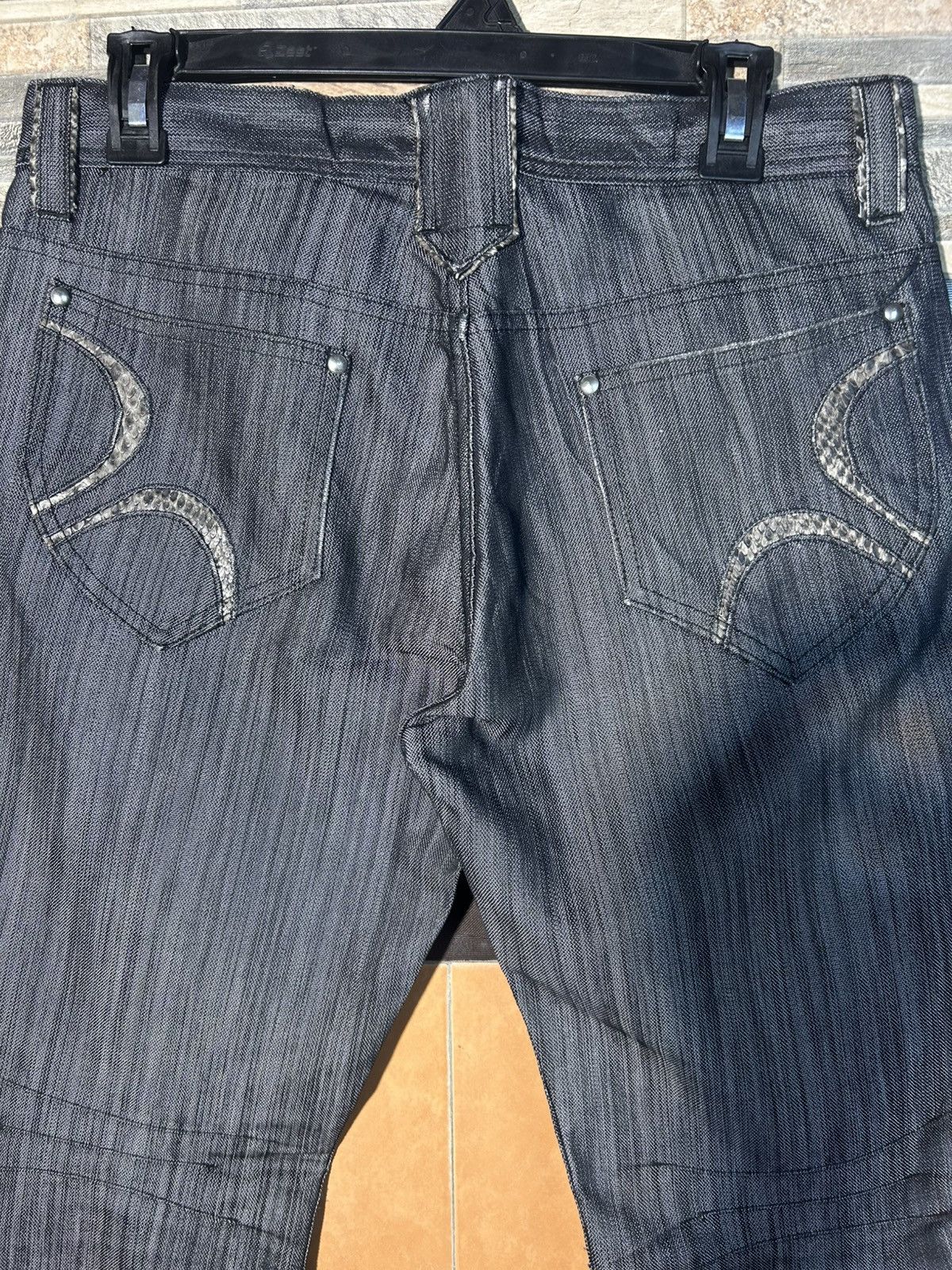 Japanese Brand Takaiq japanese snake skin pocket pants Size US 32 / EU 48 - 7 Thumbnail