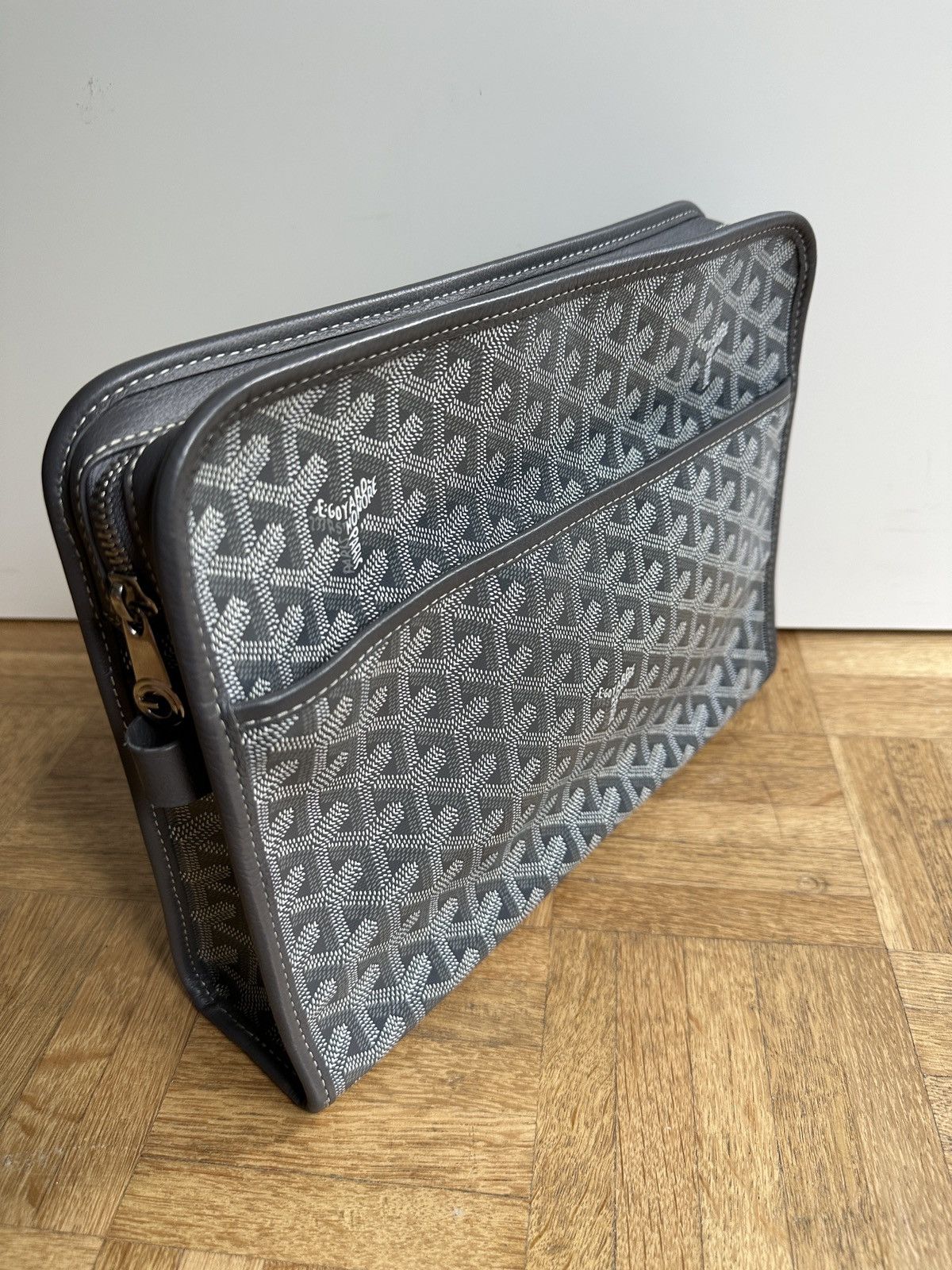 Goyard Goyard Grey Jouvence GM Toiletry Bag Size ONE SIZE - 1 Thumbnail