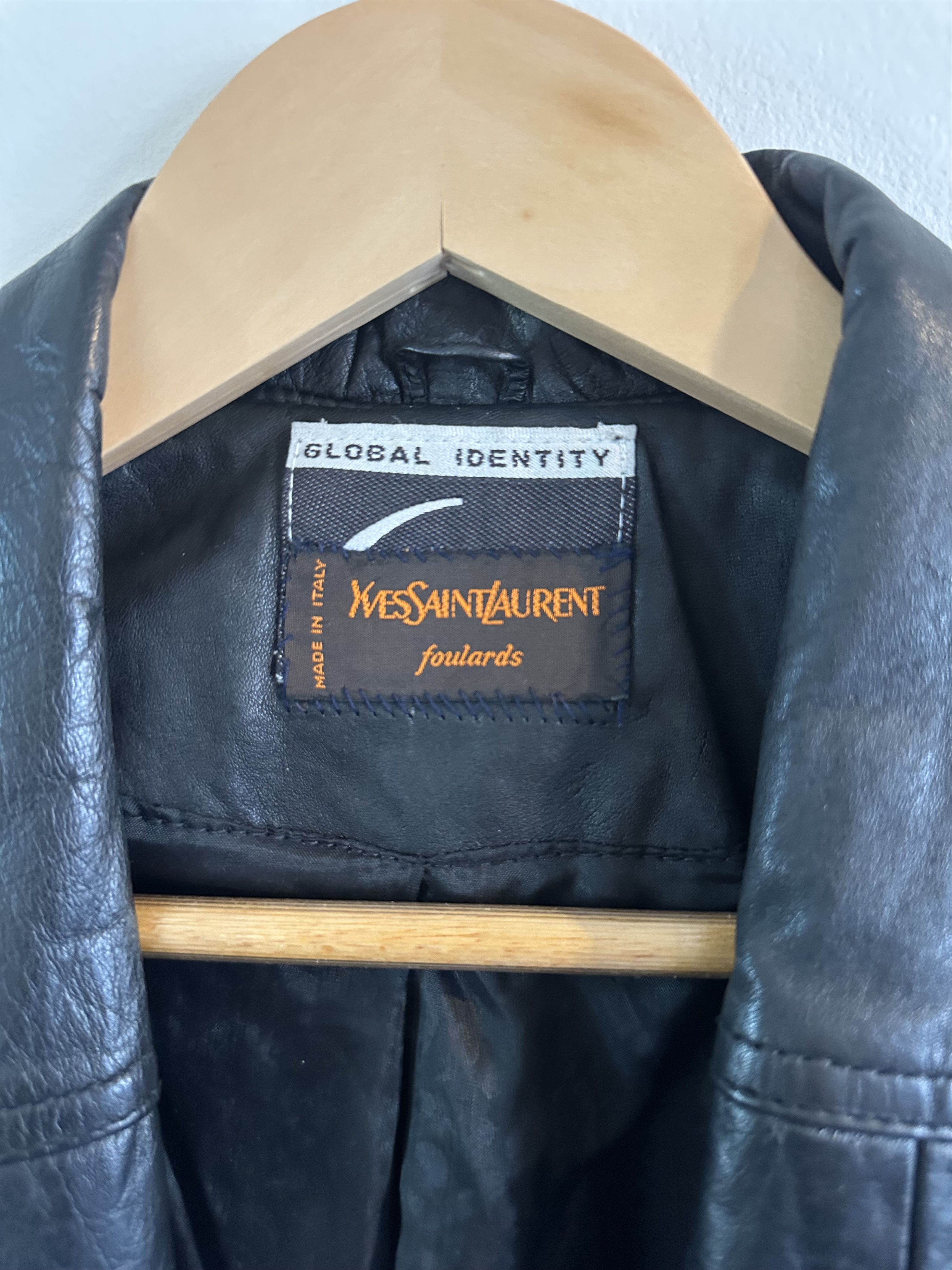 Yves Saint Laurent Vintage Yves Saint Laurent leather trench coat Size M / US 6-8 / IT 42-44 - 7 Thumbnail