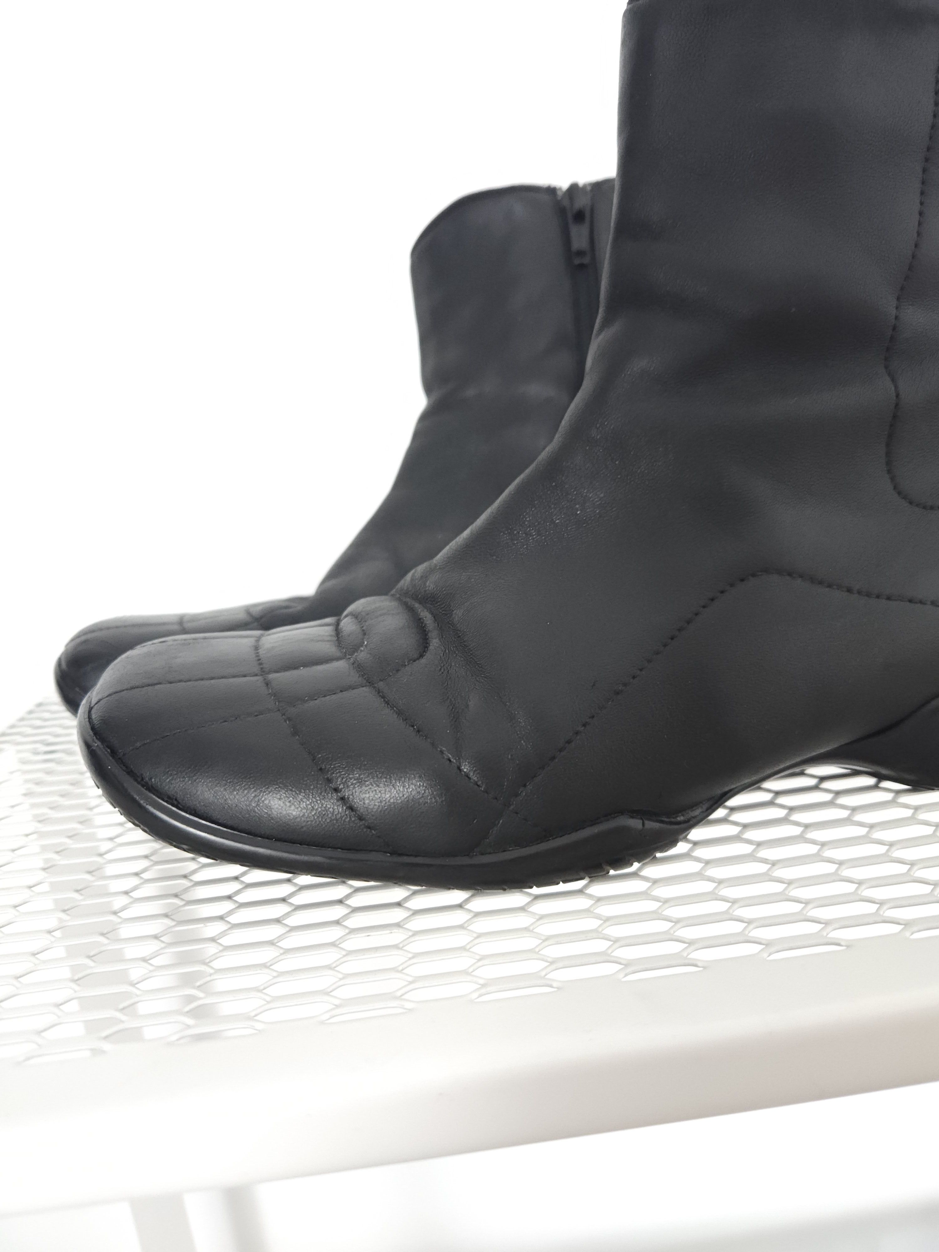 Prada Archive Prada sport red tab leather side zip ankle boots Size US 7 / IT 37 - 19 Thumbnail