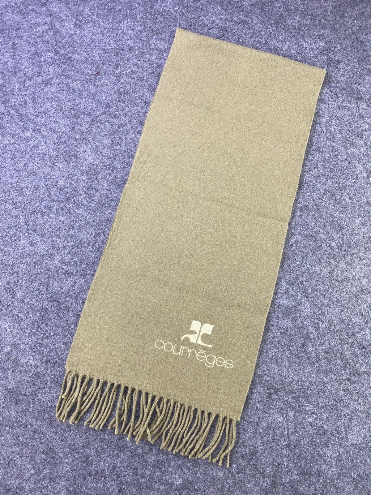 Courreges × Vintage Courreges Scarf / Muffler / Neckwear -T1023 Size ONE SIZE - 3 Thumbnail