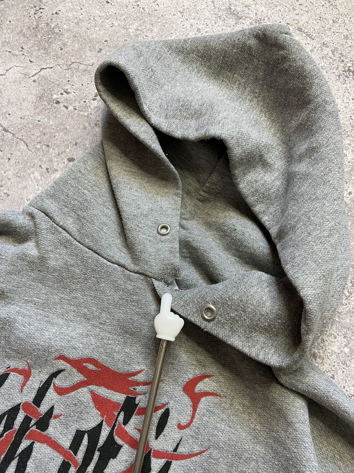Vintage Vintage 90’s “SICK OF IT ALL” Hardcore Hoodie Size US XL / EU 56 / 4 - 4 Thumbnail