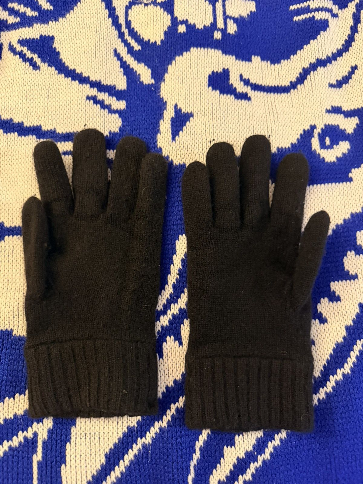 Brioni Brioni Cashmere Knit Gloves Size Medium Size ONE SIZE - 2 Thumbnail