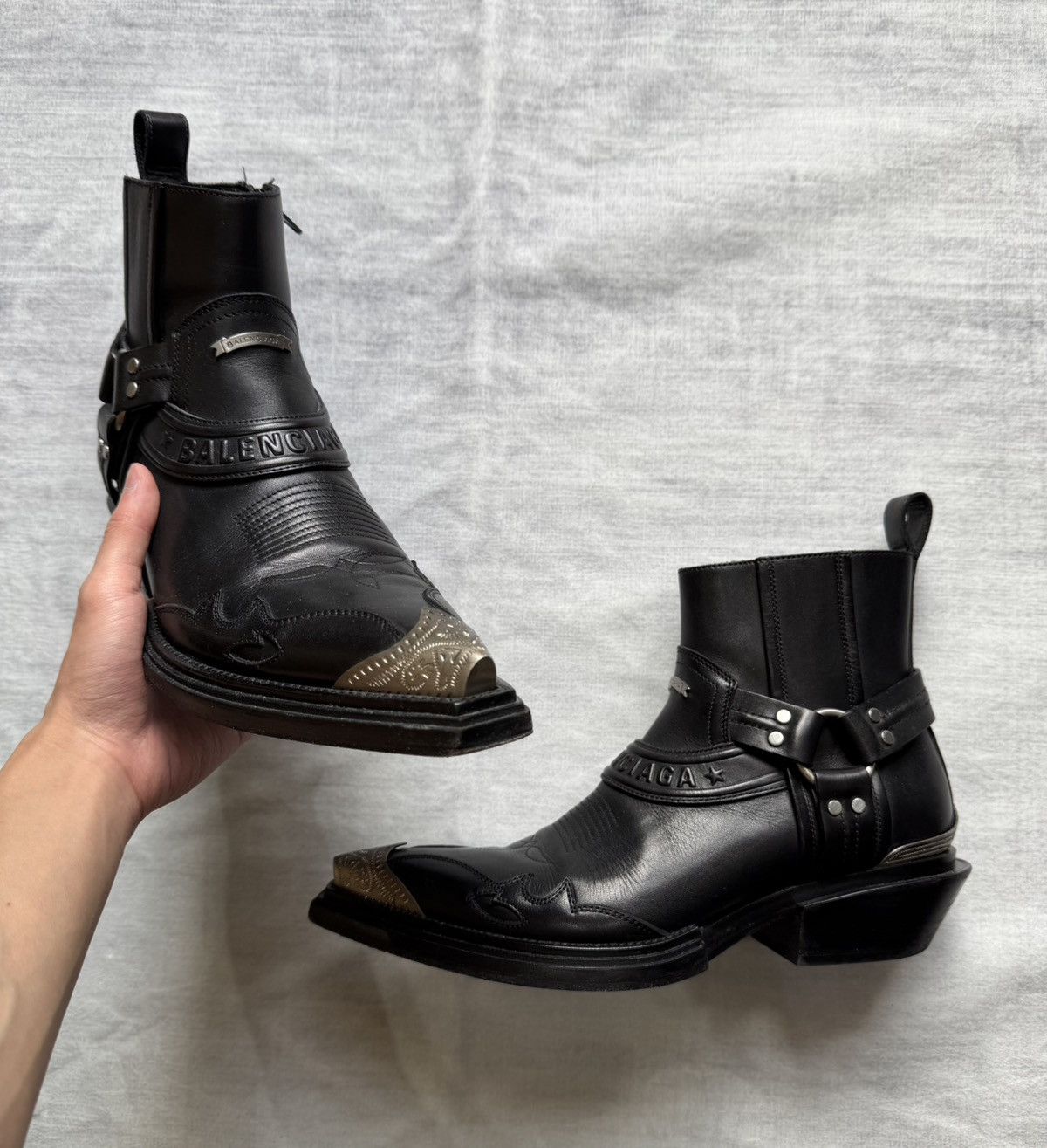 Balenciaga Balenciaga Harness boots Demna 43 | Grailed