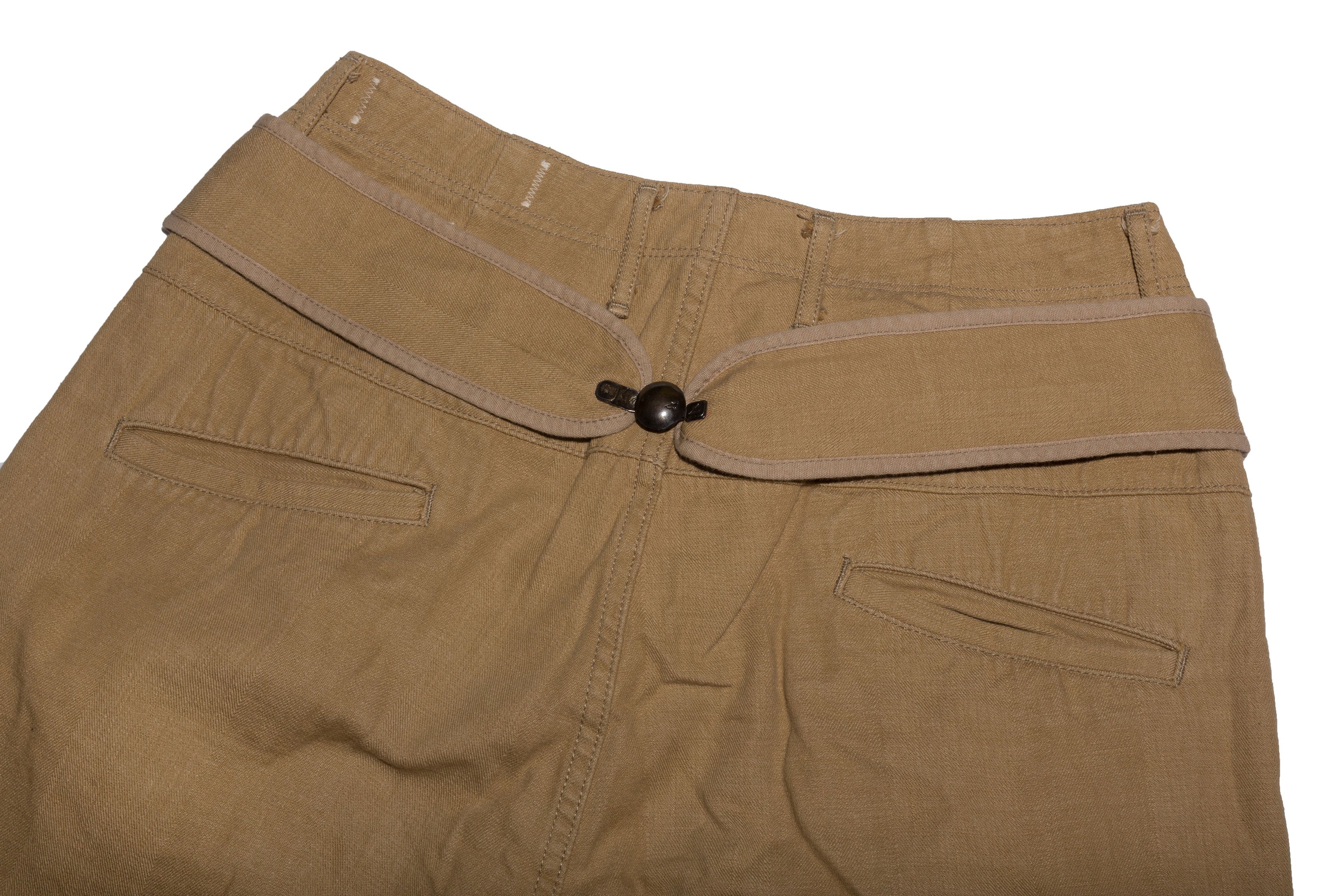 Kapital CLIP BACK STRAP 11 BUTTON WORK TROUSERS Size US 28 / EU 44 - 4 Thumbnail