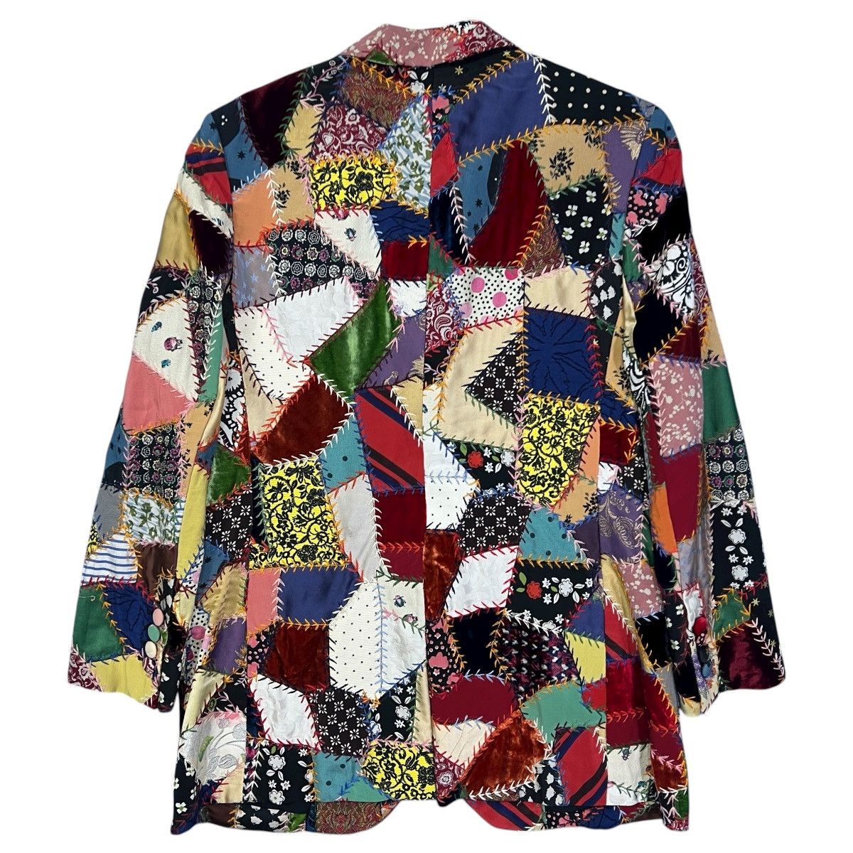Dior Christian Dior 18AW Maria Grazia Chiuri Patchwork Jacket Size M / US 6-8 / IT 42-44 - 9 Thumbnail