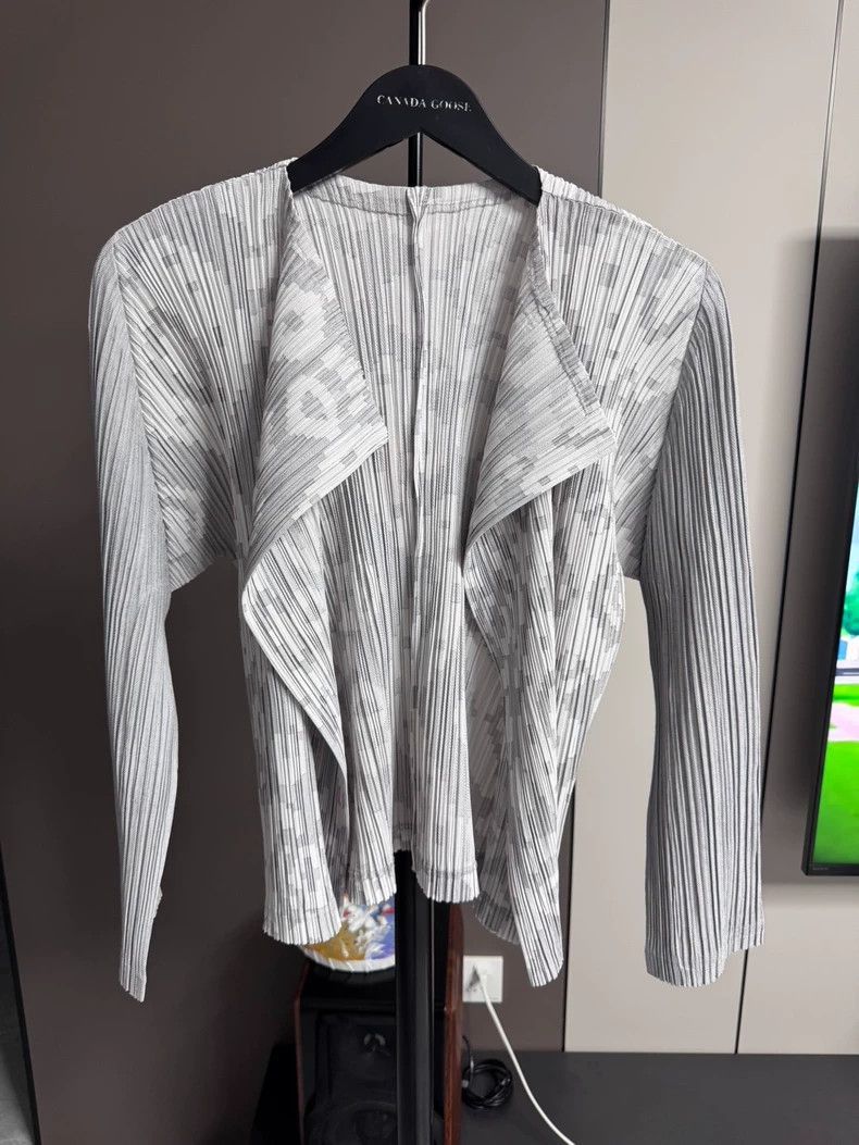 Issey Miyake Issey Miyake Mosaic Print Short Jacket-2508 Size US S / EU 44-46 / 1 - 1 Thumbnail