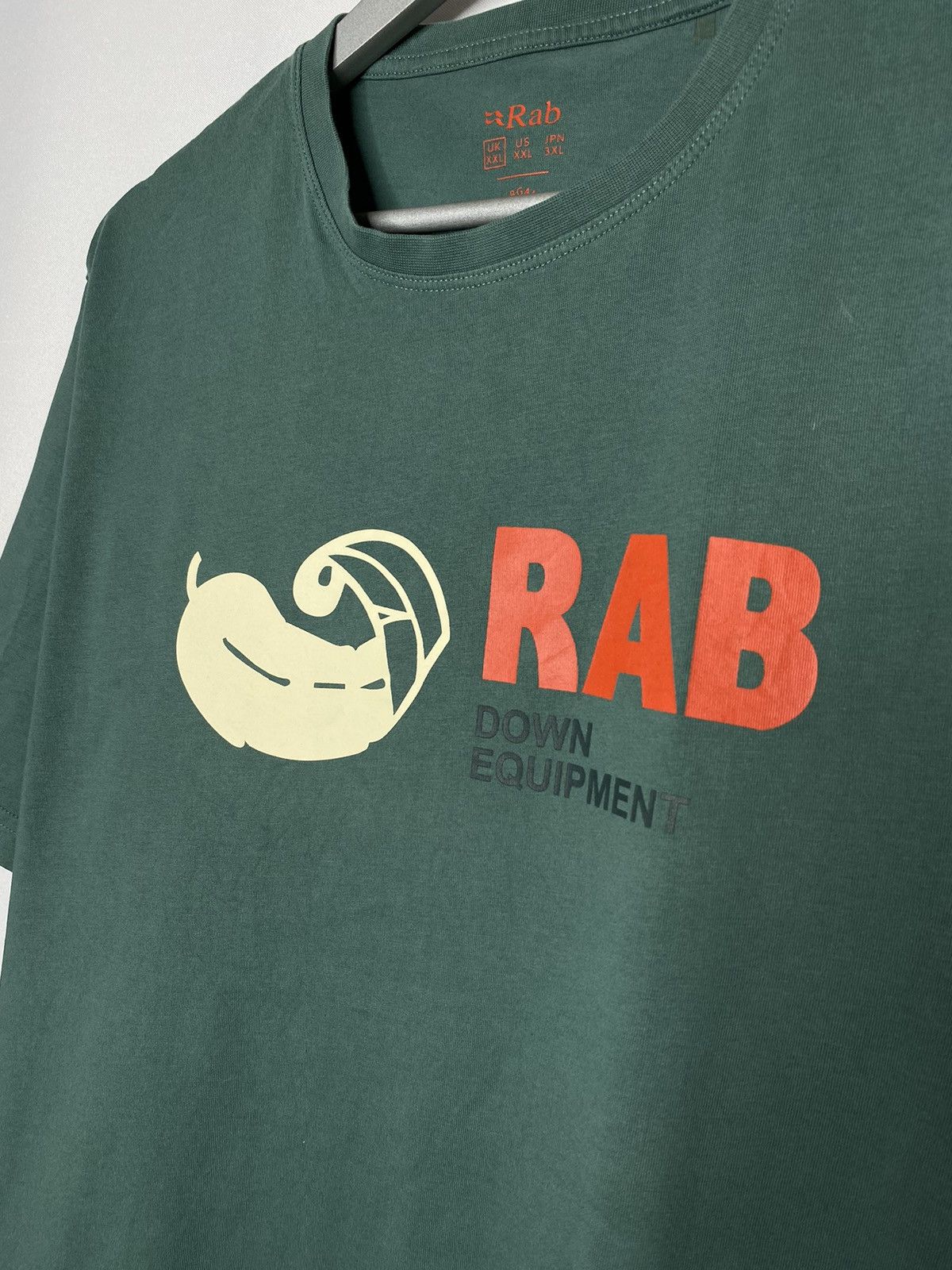Rab ⛰️RAB Stance Vintage SS Tee T-Shirt Short Sleeve Big Logo⛰️ Size US XXL / EU 58 / 5 - 5 Thumbnail