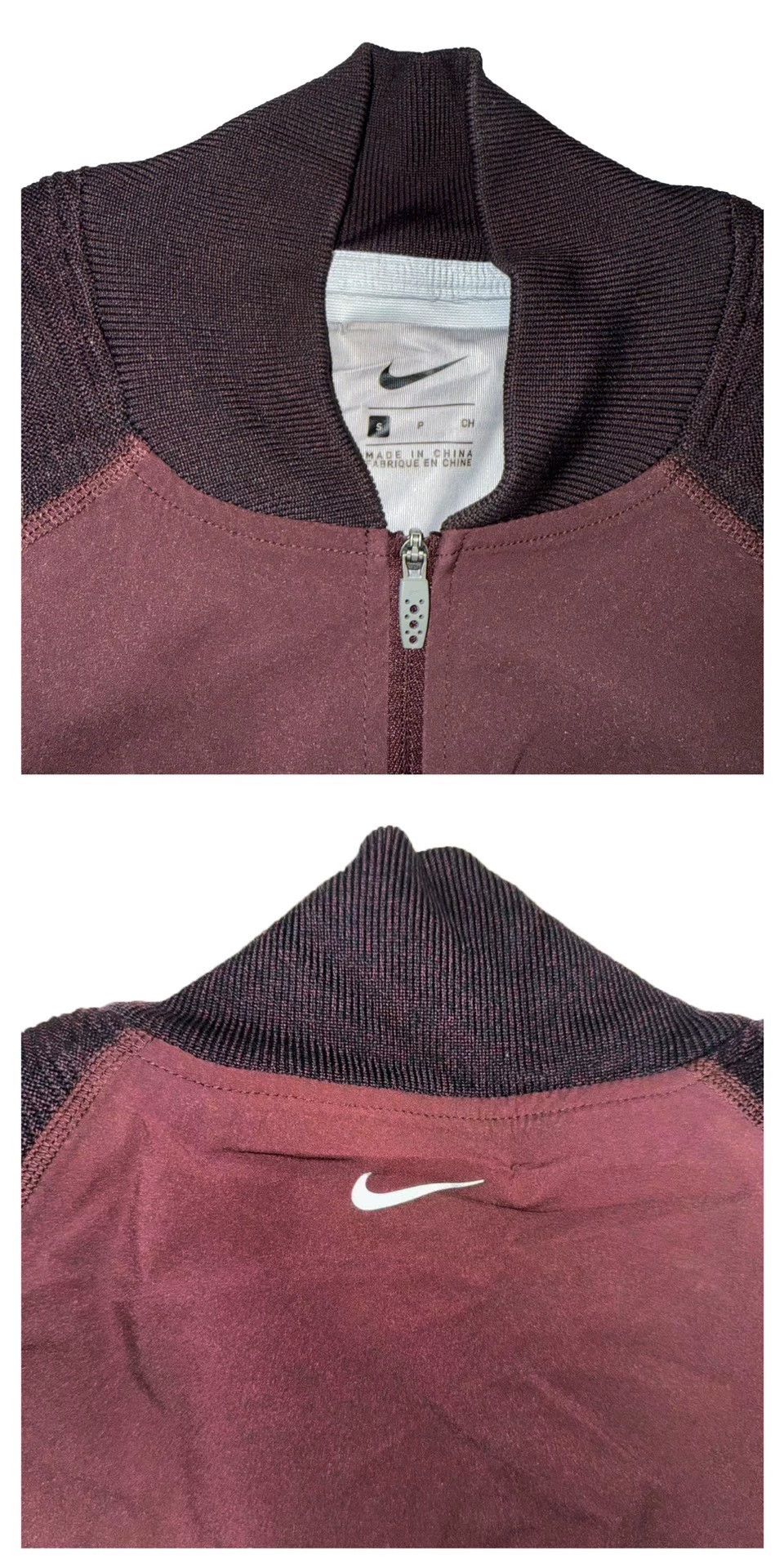 Nike Nike Gyakusou Rust Red Knit Sleeve Running Jacket S Size US S / EU 44-46 / 1 - 4 Thumbnail