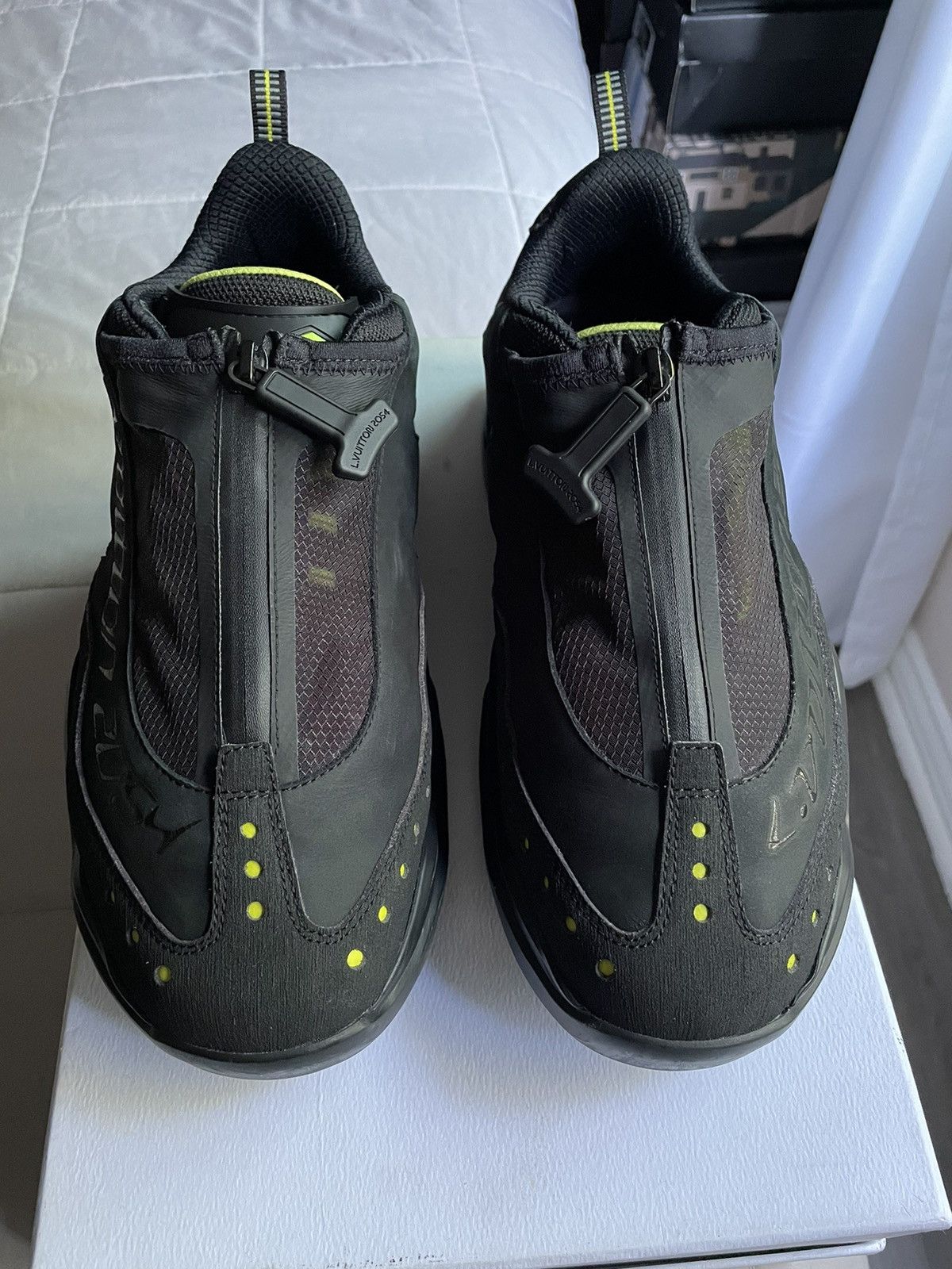 Louis Vuitton Louis Vuitton Black Millennium Trainer Sneaker Size US 8.5 / EU 41-42 - 2 Thumbnail