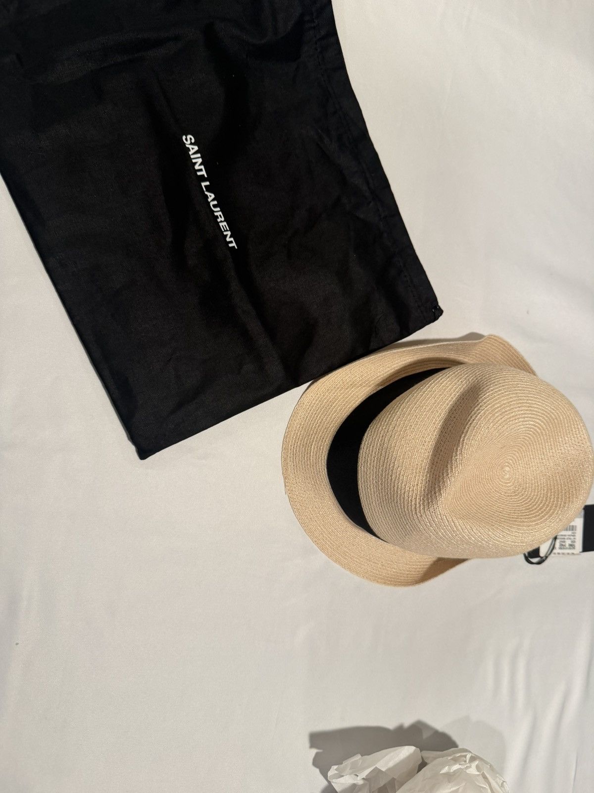 Saint Laurent Paris Saint Laurent straw hat. 60/XL. $895 Size ONE SIZE - 2 Thumbnail