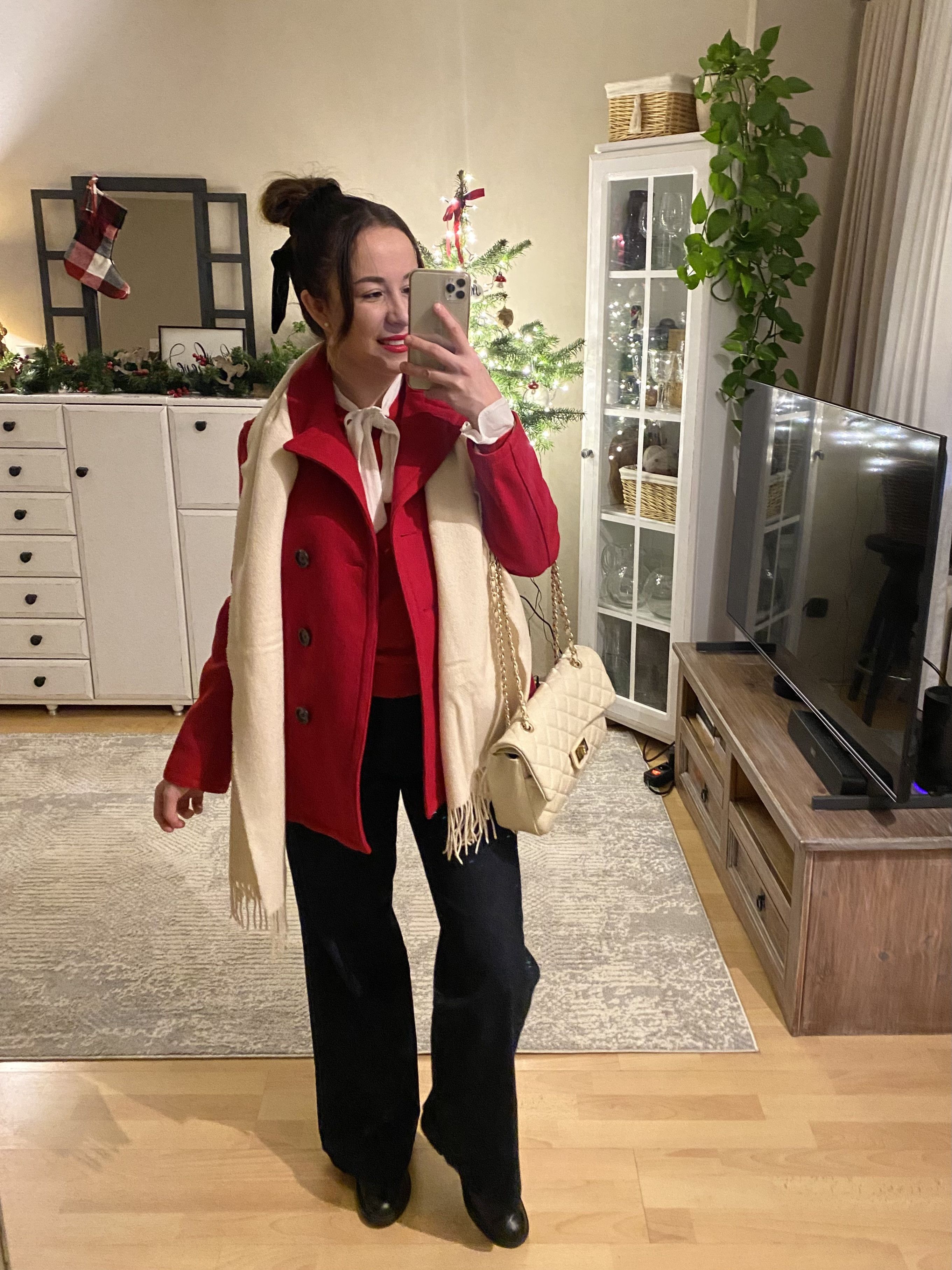 Gap red wool short coat GAP Size S / US 4 / IT 40 - 1 Thumbnail